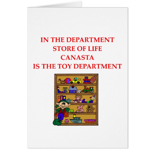 CANASTA player gifts t-shirts (Front)