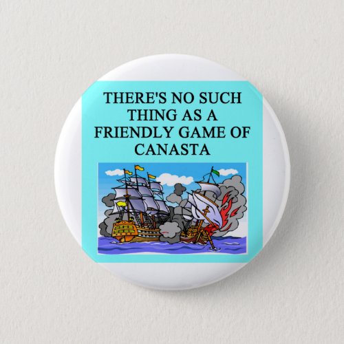 CANASTA player gifts t_shirts Button