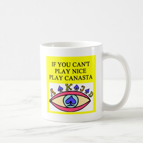 CANASTA player gifts t_shirts Coffee Mug
