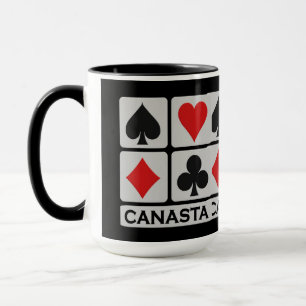 Canasta Player mug - choose style & color