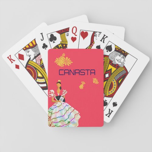 Canasta playing cards