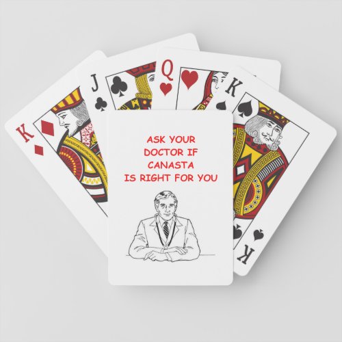 CANASTA POKER CARDS