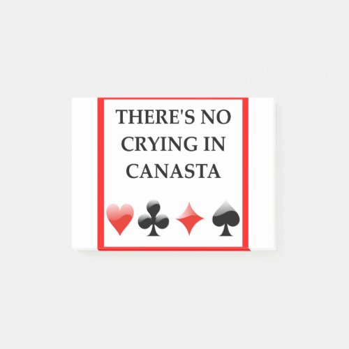 CANASTA POST_IT NOTES