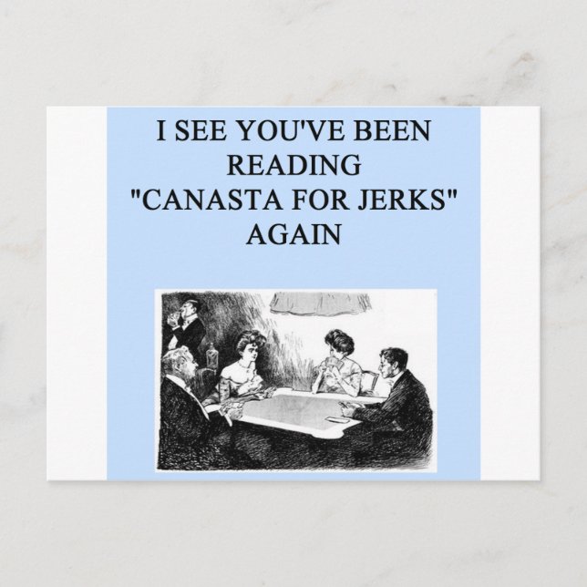 CANASTA POSTCARD (Front)