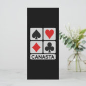 Canasta rack card (Standing Front)