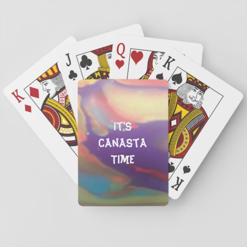 Canasta Time Deck of Cards