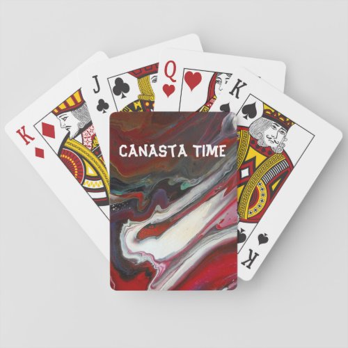 Canasta Time Poker Cards