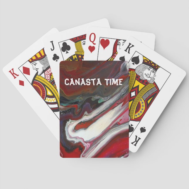 Canasta Time Poker Cards (Back)