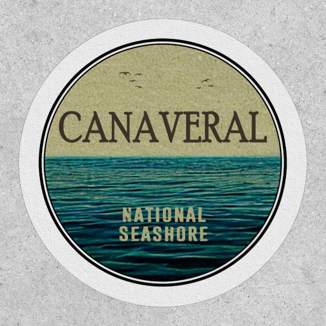 Canaveral National Seashore Florida Ocean Birds Patch (Front)