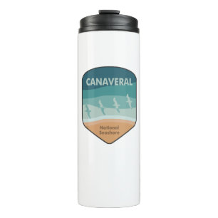 Canaveral National Seashore Florida Seagulls Thermal Tumbler