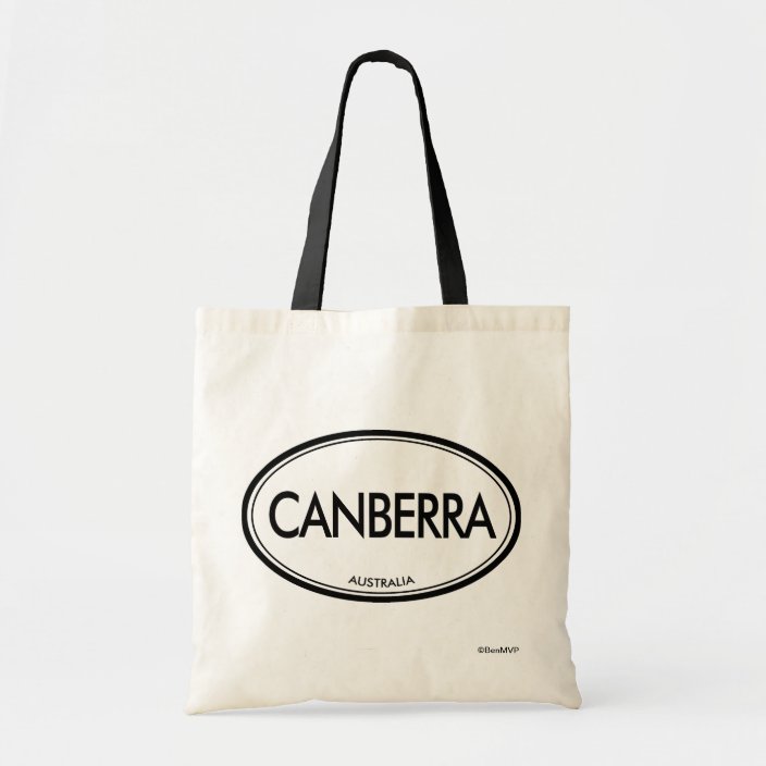 Canberra, Australia Canvas Bag