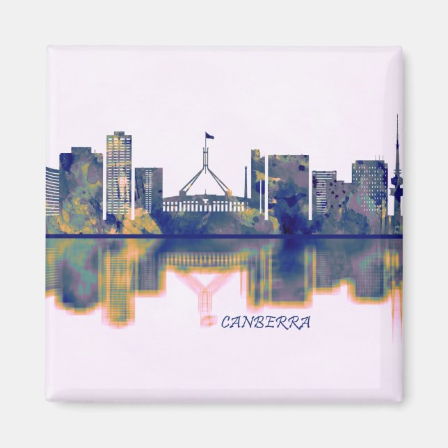 Canberra Skyline Magnet (Front)