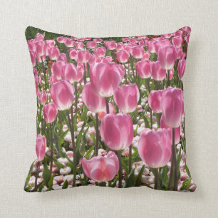 Canberra Tulips double-sided Throw Pillow