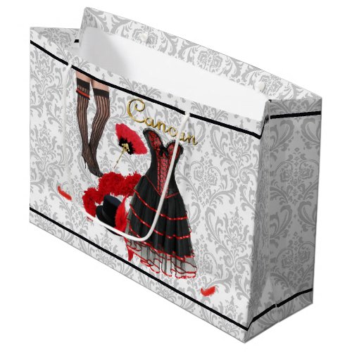 Cancan Costume 2 Large Gift Bag