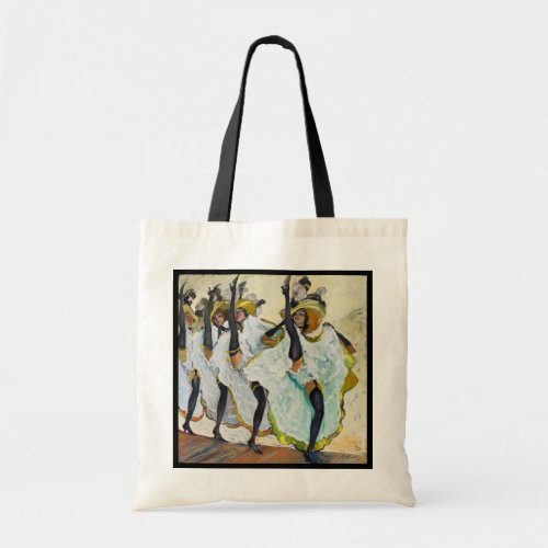 Cancan Dancers Tote Bag