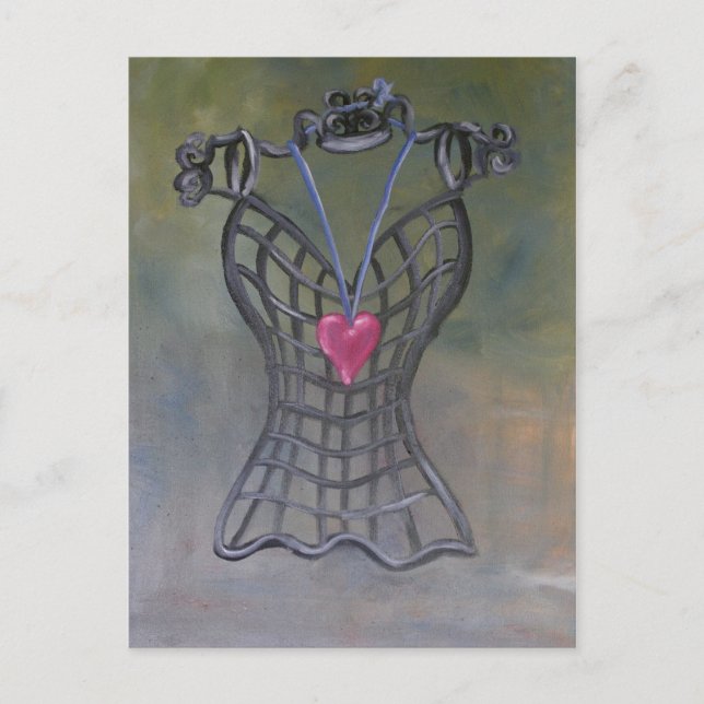 "Cancan Mannequin" Postcard (Front)