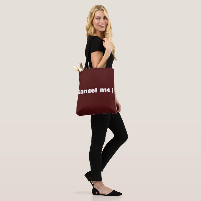 Cancel Me Tote Bag (On Model)