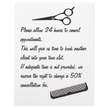 Cancelation policy