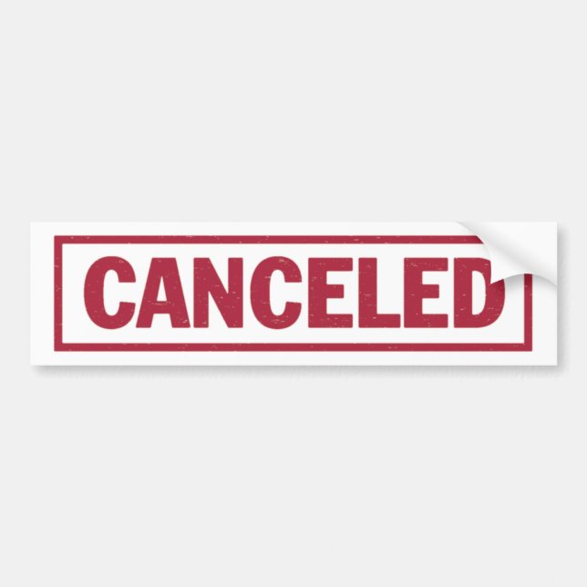 CANCELED Sticker (Front)