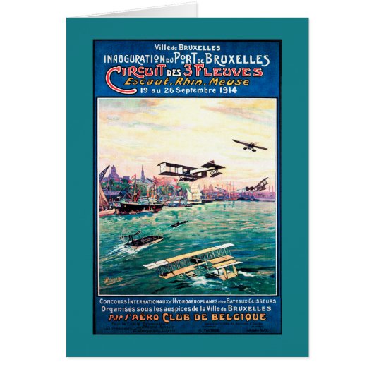 Cancelled Float Plane Promotional Poster Cards (Front)