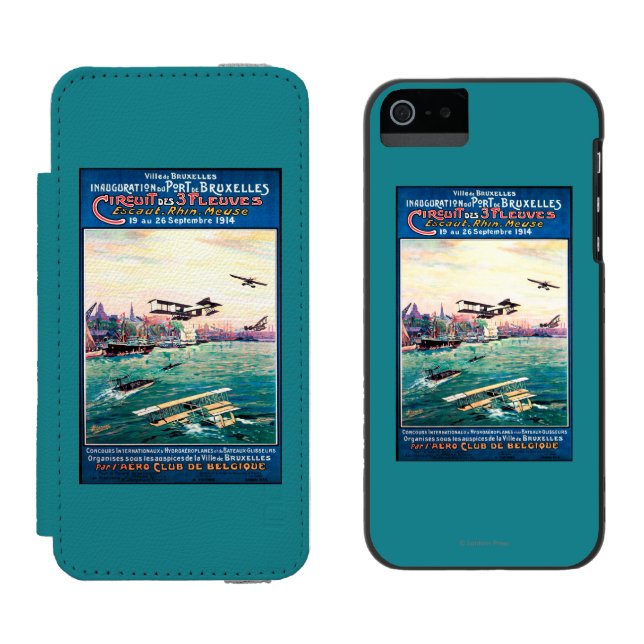 Cancelled Float Plane Promotional Poster Incipio iPhone Wallet Case (Side by Side)