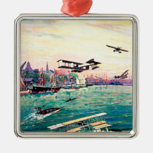 Cancelled Float Plane Promotional Poster Metal Ornament