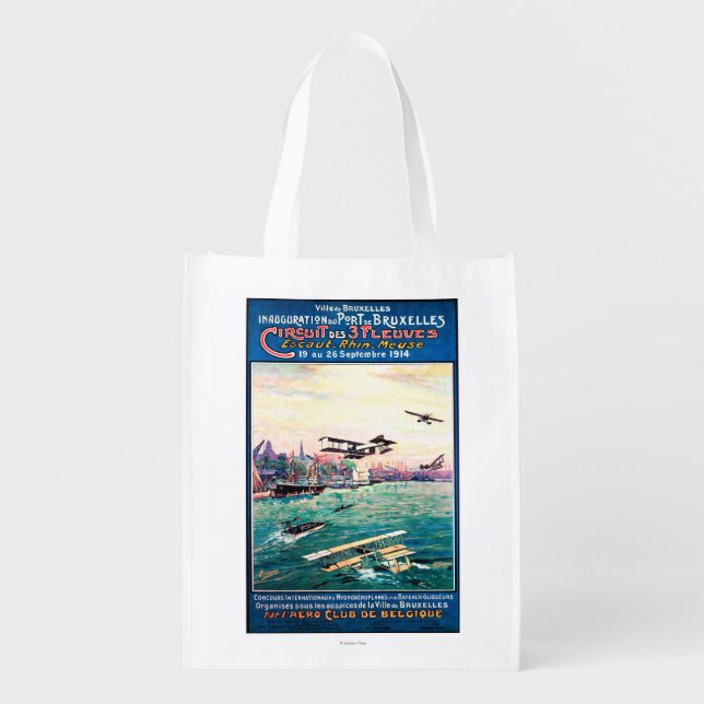 Cancelled Float Plane Promotional Poster Reusable Grocery Bag (Front)
