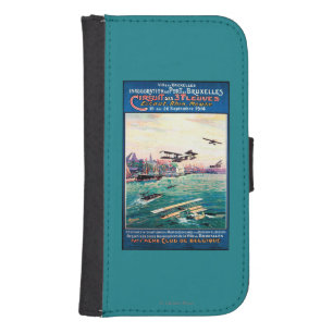 Cancelled Float Plane Promotional Poster Galaxy S4 Wallet Case