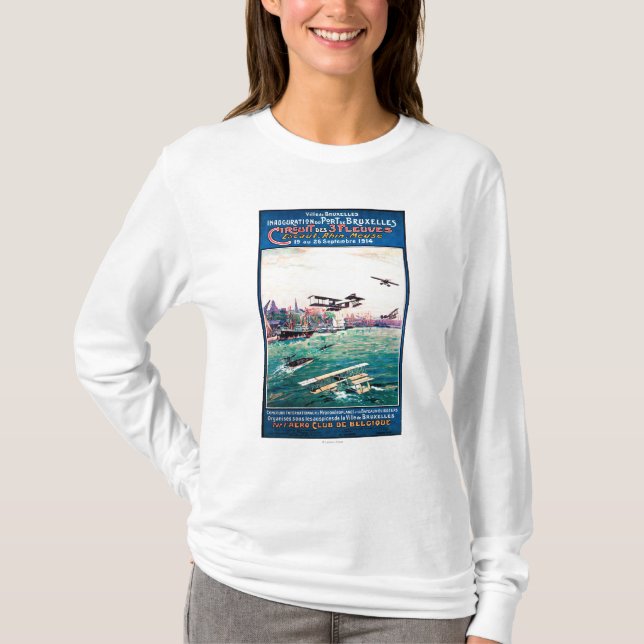 Cancelled Float Plane Promotional Poster T-Shirt (Front)