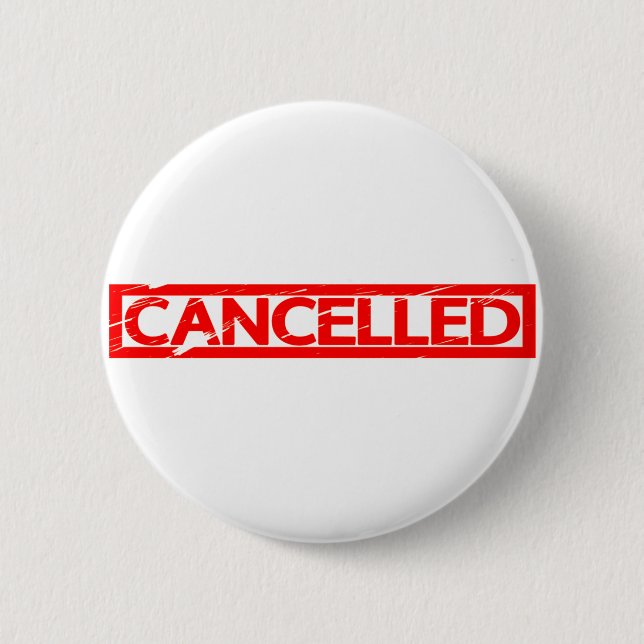 Cancelled Stamp Button (Front)