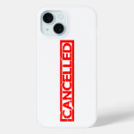 Cancelled Stamp iPhone 15 Case