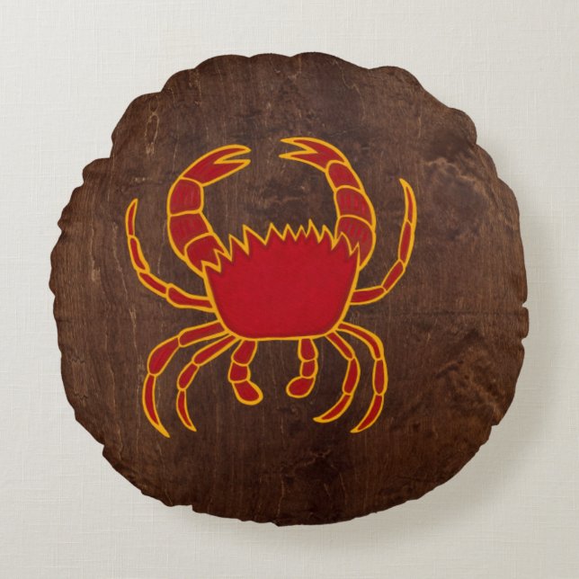 Cancer 2009 round pillow (Front)