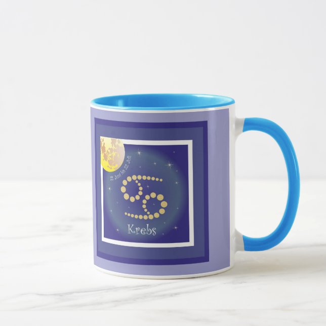 Cancer 22 June to 22 July cup (Right)