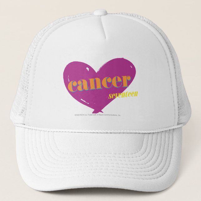 Cancer 2 trucker hat (Front)