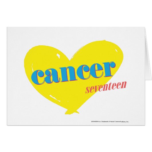 Cancer 3 cards (Front Horizontal)