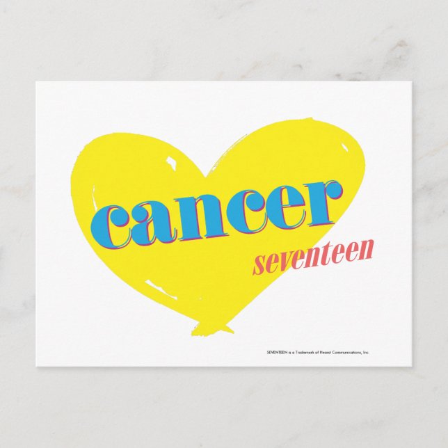 Cancer 3 postcard (Front)