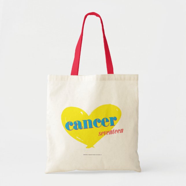 Cancer 3 tote bag (Front)