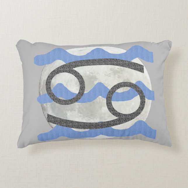 Cancer Accent Pillow (Front)