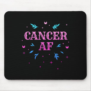 Cancer Af Pink Cancer Zodiac Sign Horoscope Birthd Mouse Pad