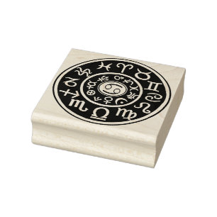 Cancer Astrological Celestial Design stamp