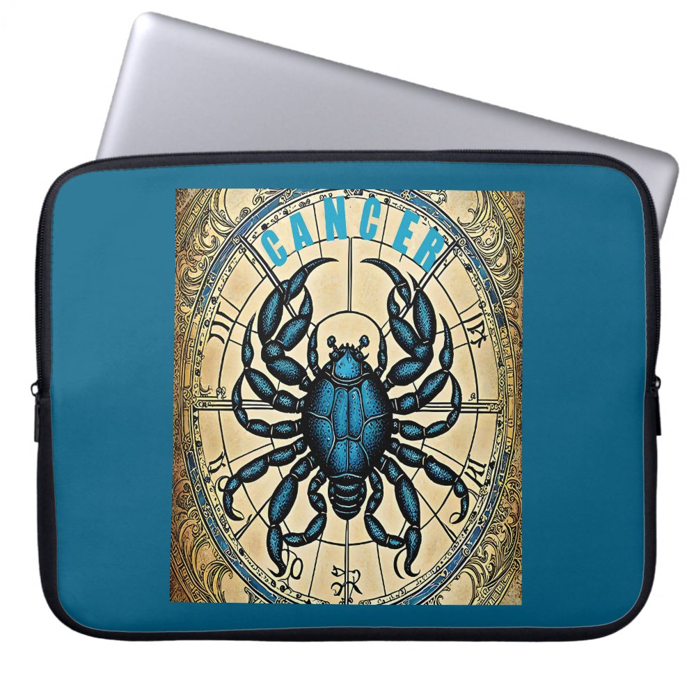 Cancer Astrology Laptop Sleeve