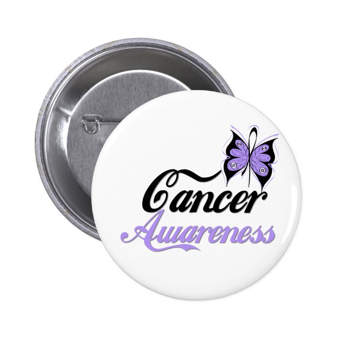Cancer Awareness Butterfly Pin