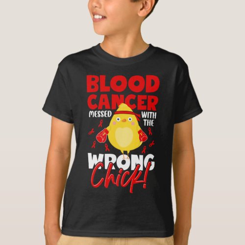 Cancer Awareness _ Cancer Messed With Wrong Chick  T_Shirt