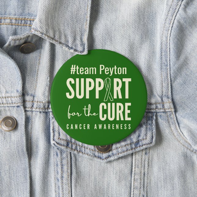 cancer awareness custom name Buttons (In Situ)