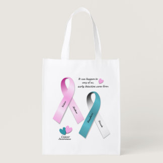 Cancer Awareness Grocery Bag