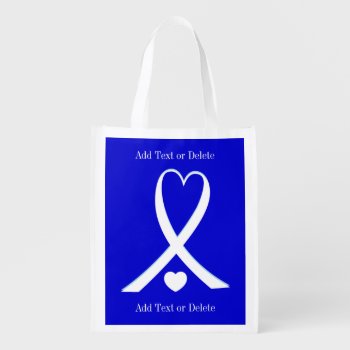 Cancer Awareness  - Grocery  Gift  Favor Bag - Srf by sharonrhea at Zazzle