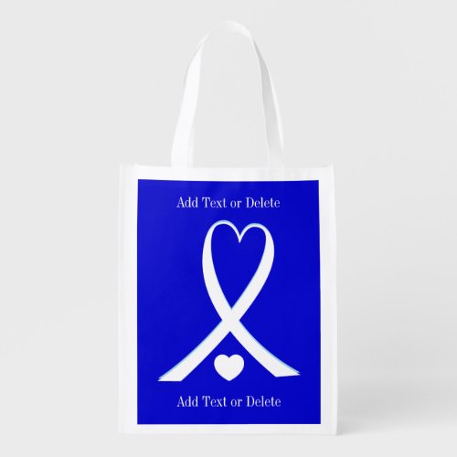 Cancer Awareness  _ Grocery Gift Favor Bag _ SRF