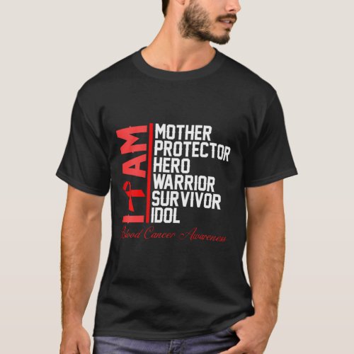 Cancer Awareness I Am Mother Hero Warrior  T_Shirt