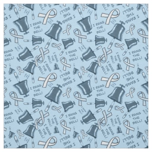 Cancer Awareness, I Rang The Bell Fabric