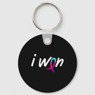 Cancer Awareness - I Won Survivor Fighter Keychain